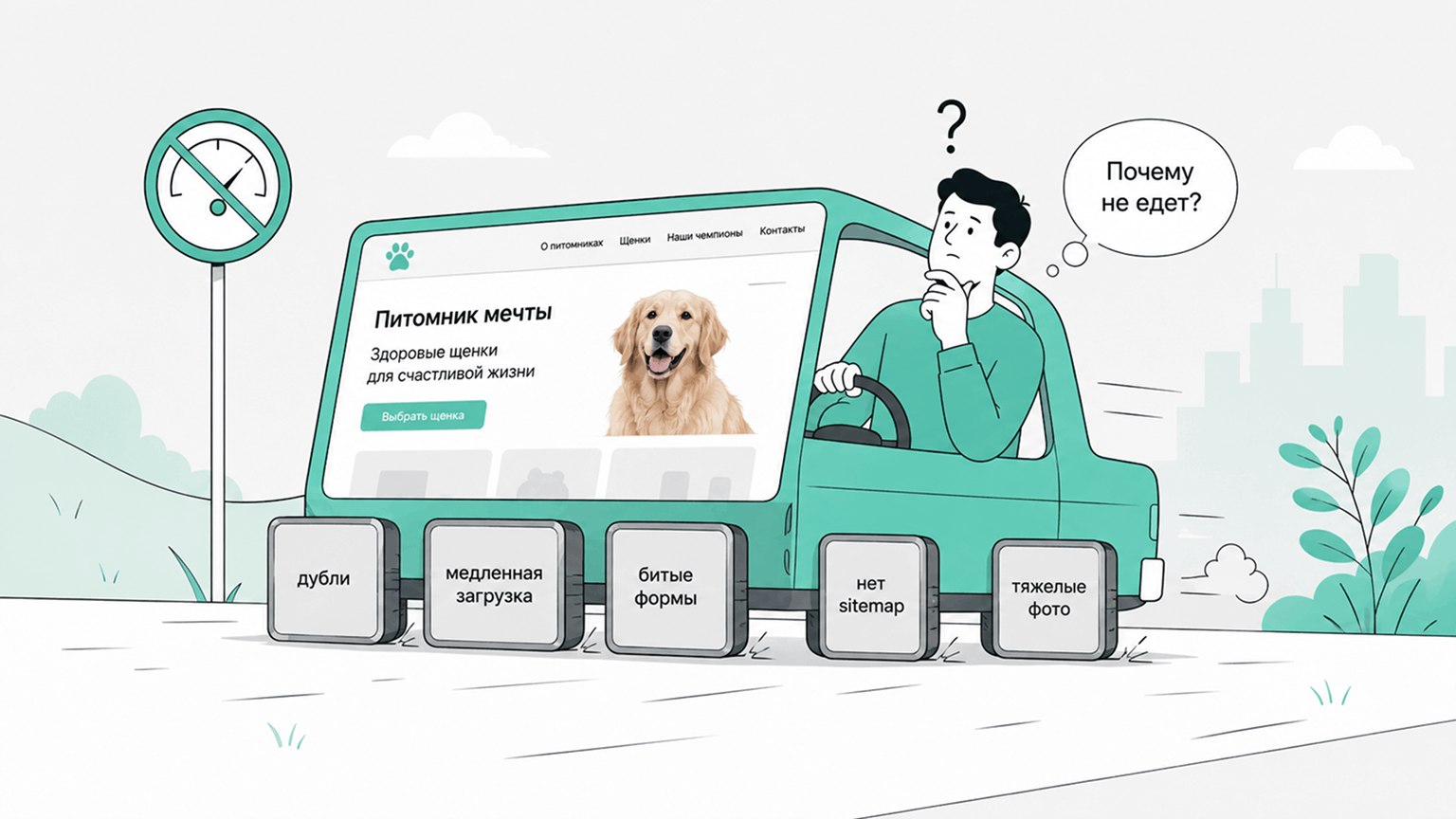 Техническая SEO-оптимизация сайта питомника